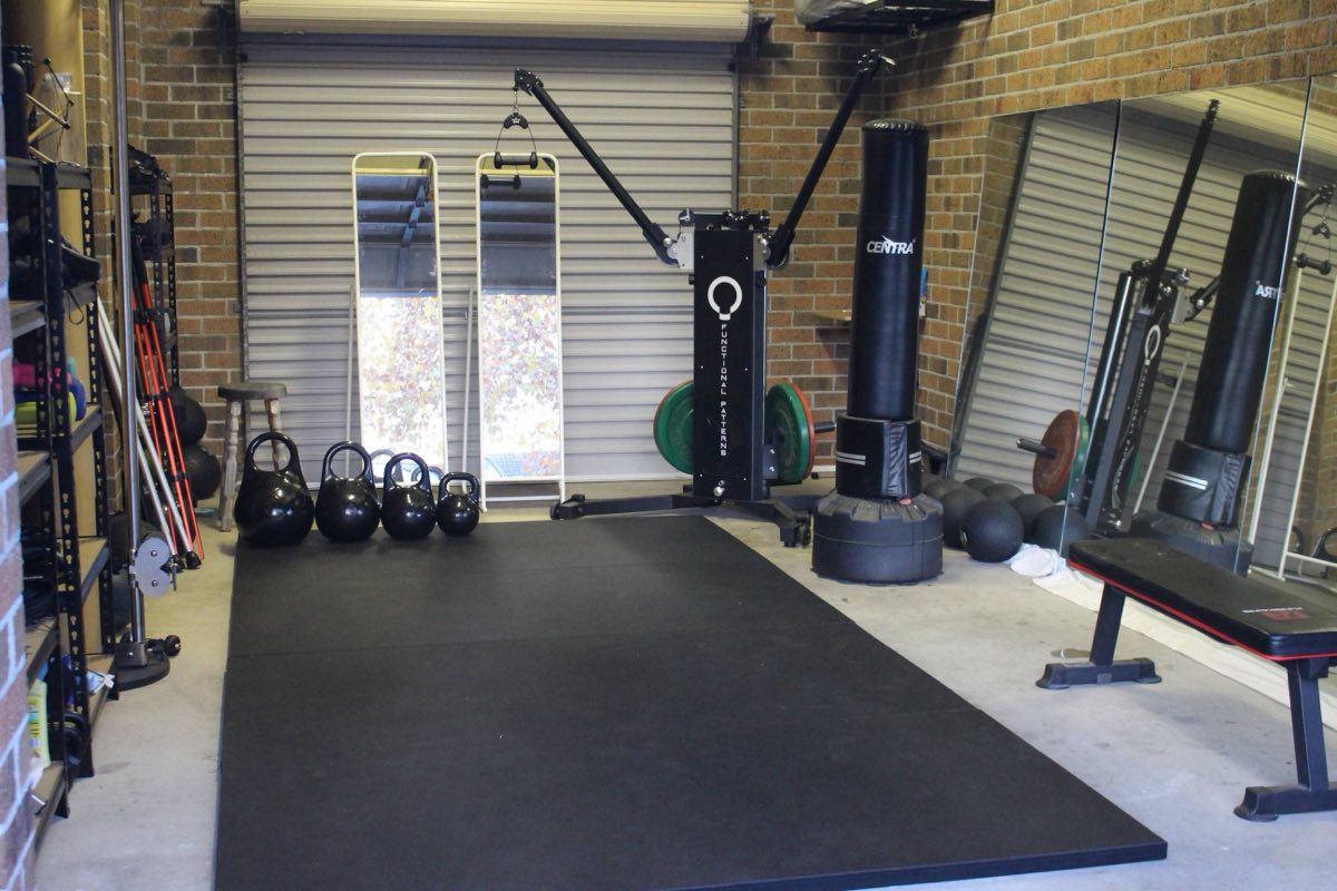 The private one-on-one personal training studio in Malvern East, Melbourne, fully equipped for Functional Patterns training
